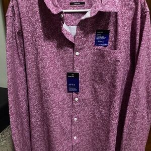 Apt. 9 Men's Casual Button Down in Rich Pink